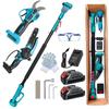 Rechargeable Telescopic Electric Pruning Chainsaw and Handheld Garden Shears