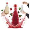 Christmas Bottle CHRISTMAS TREE 250ml for Liqueur Tincture GLASS BOTTLE 0.25l
