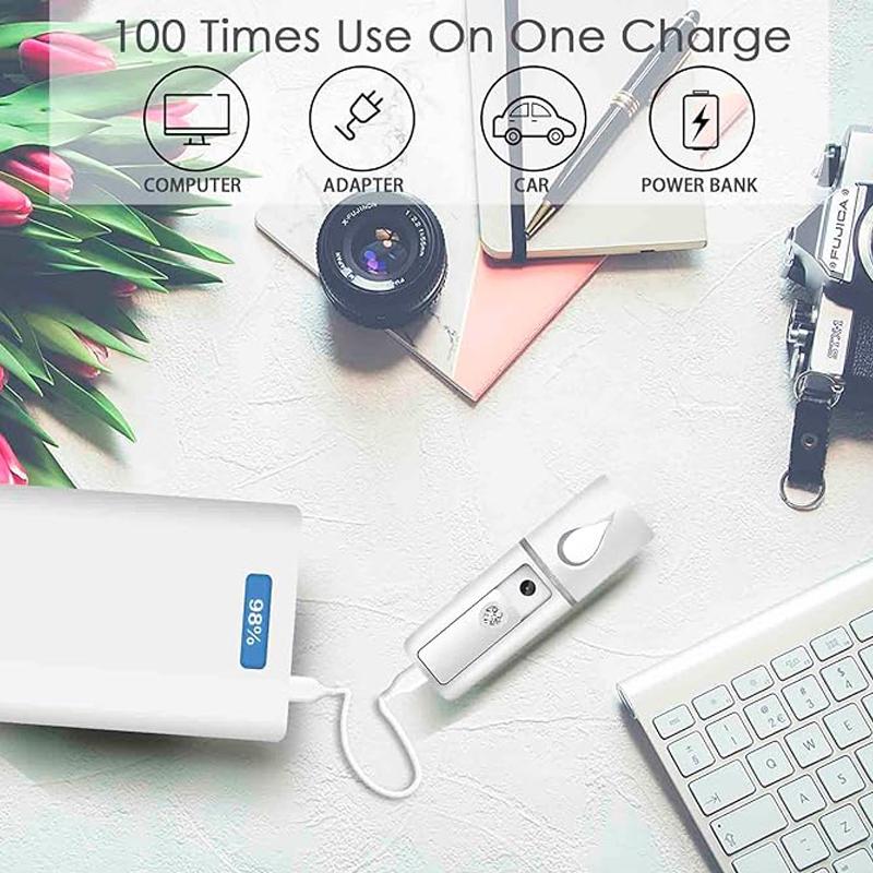 Facial Mister Mini Portable Rechargeable Mini Nano Mist Sprayer Facial Sprayer Skin Care Machine For Face Hydrating Daily Makeup