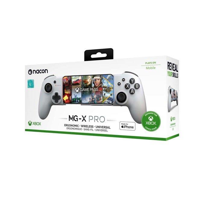Manette de jeu - nacon - mg-x pro - sans fil - gris - xbox