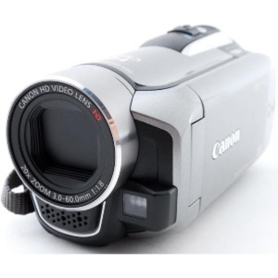 

USED Canon iVIS HF R10 Silver Camcorder with New SD Card срібний