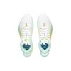 New LiNing Badfive 3 Cushioning, Slip Resistant, And Abrasion Resistant Mid Top Basketball Shoes Men's White Green Yellow ABFT005-9