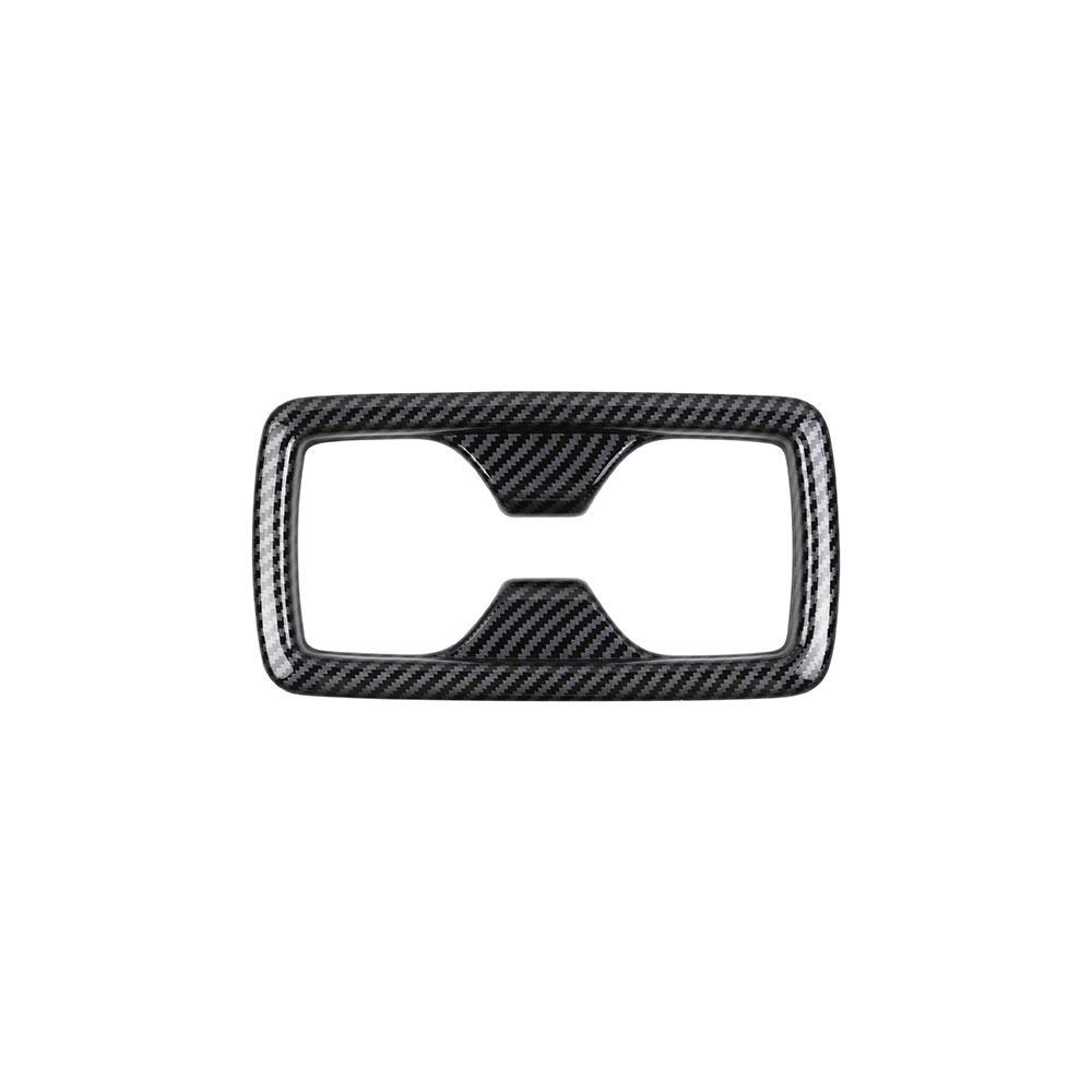 For Toyota Rav4 2026 Rear Cup Holder Decorative Trim Stickers Carbon Fiber Auto Inerior Drink Bottle Storage Slot Accessories