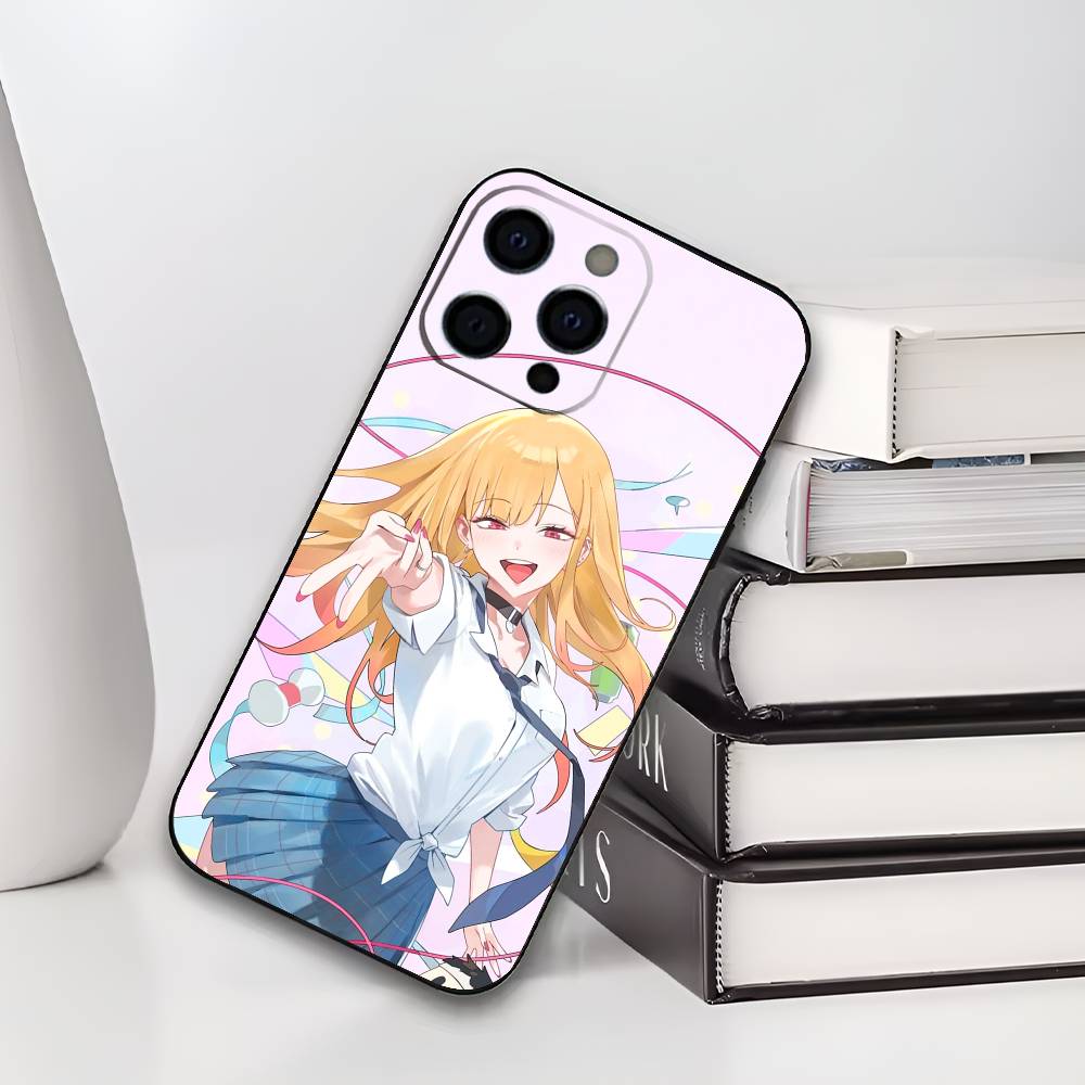 

Мій одяг D-Darling Marin Kitagawa Чохол для телефону Для IPhone 17,16,15,14,13,12,11,Plus,Pro,Max,Plus,XS, м який чохол Чорний силікон iPhone14ProMax