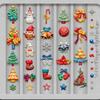 High Transparency Sakura Lace Silicone Molds for Christmas Nail Art