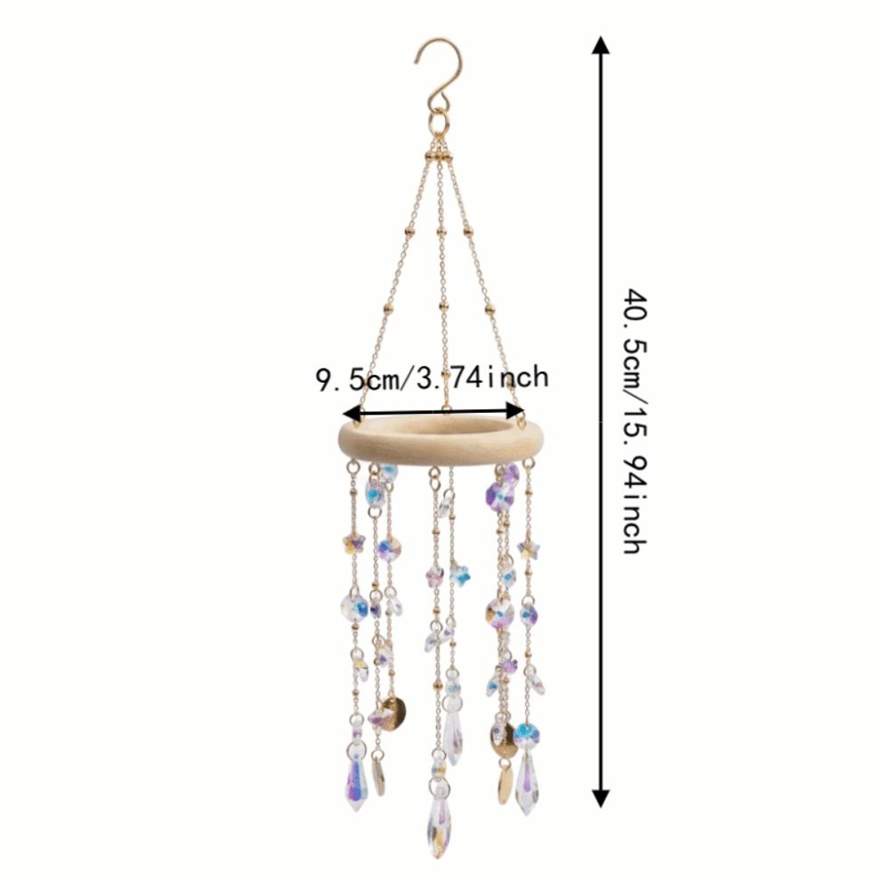 Hanging Crystal Sun Catcher Exquisite Window Hanging Decor Prism Rainbow Maker Outdoor Balcony