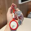 Creative Badminton Keychain Pendant - Sports Education Gift for Backpacks