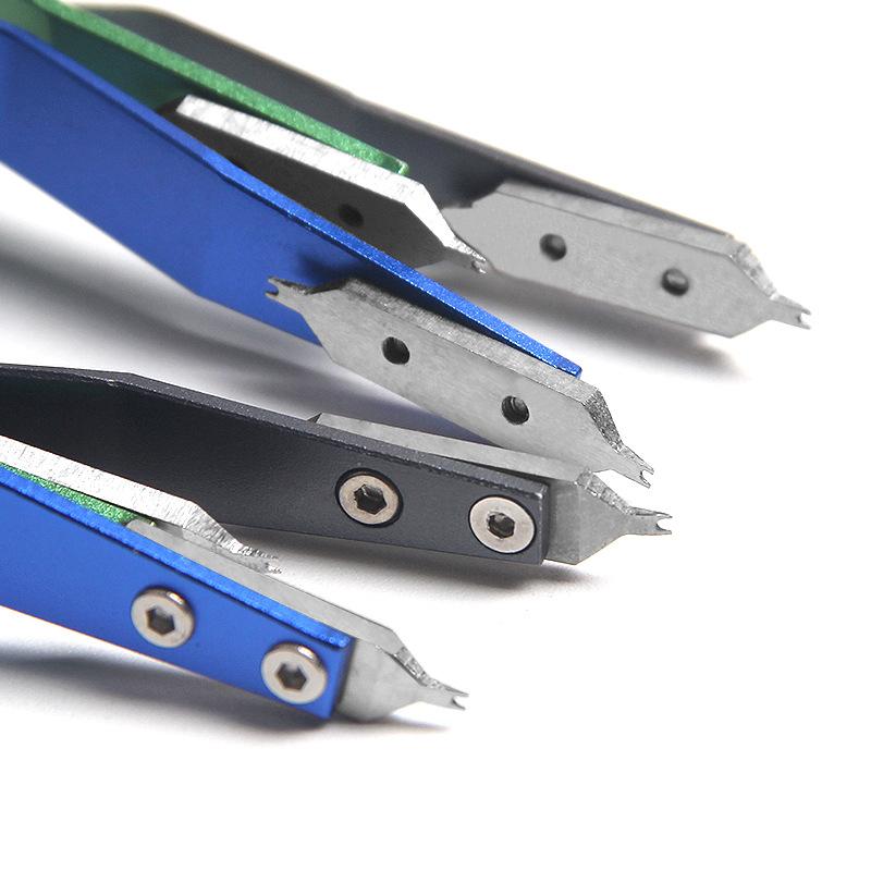 Xiaomi 7825 V Shaped Metal Watch Spring Bar Remover Tweezer Clips High Hardness Precision Watch Repair Tool Accessory For Watchmaker