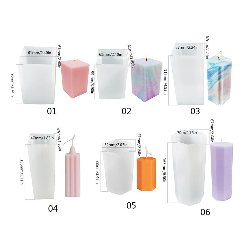 Geometrische Silikonformen Gießformen Epoxidharzformen Gipsformen