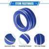 AC Climate Control Knob Rings FOUR  For Toyota RAV4 - Blue