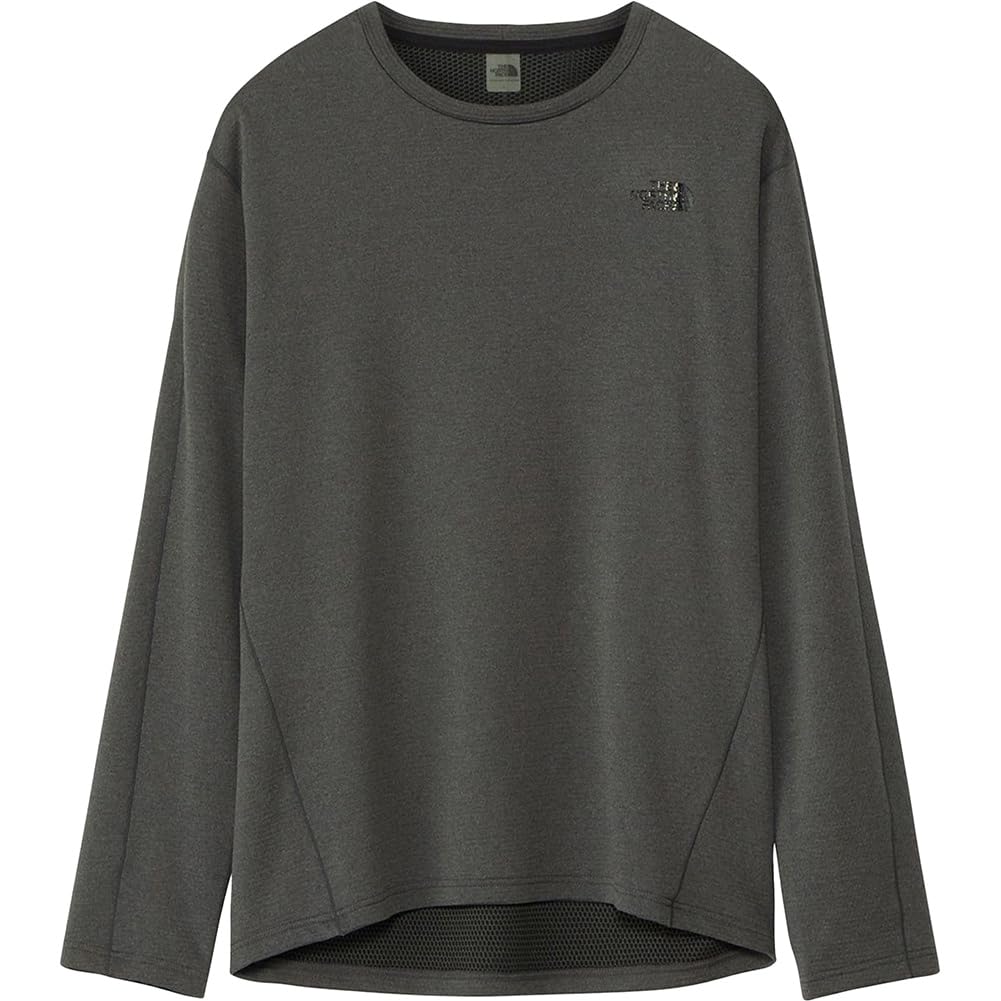 The North Face Long Sleeve Flash Dry Crew UV Mixed Color Size M Men's Jacket, Protection, Charcoal,