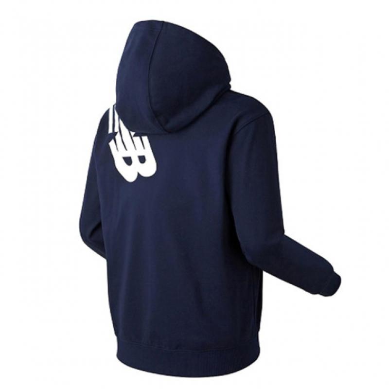 New Balance Half Club Nbmh832013 Na Veloa Back Flying Logo New Val Unit Hoodie