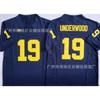 2026 University Short Sleeve Jersey Michigan Wolverines 10 2 19 Basketball Team Sports