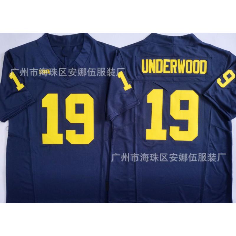 2026 University Short Sleeve Jersey Michigan Wolverines 10 2 19 Basketball Team Sports