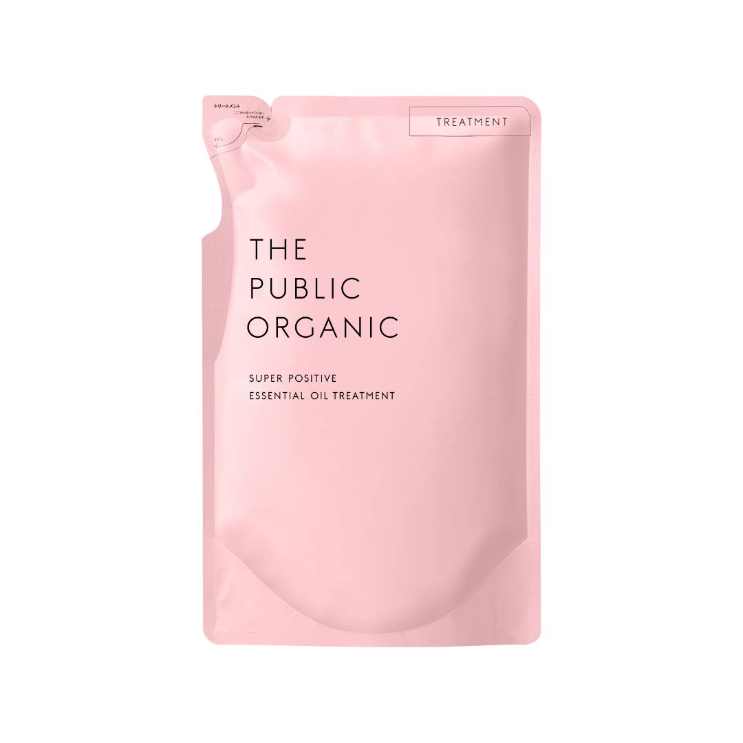 

The Public Treatment Refill [Super Positive] 400mL Amino Acid Aroma Essential Oil Additive-free Hair Care Silicone-free Made in Japan