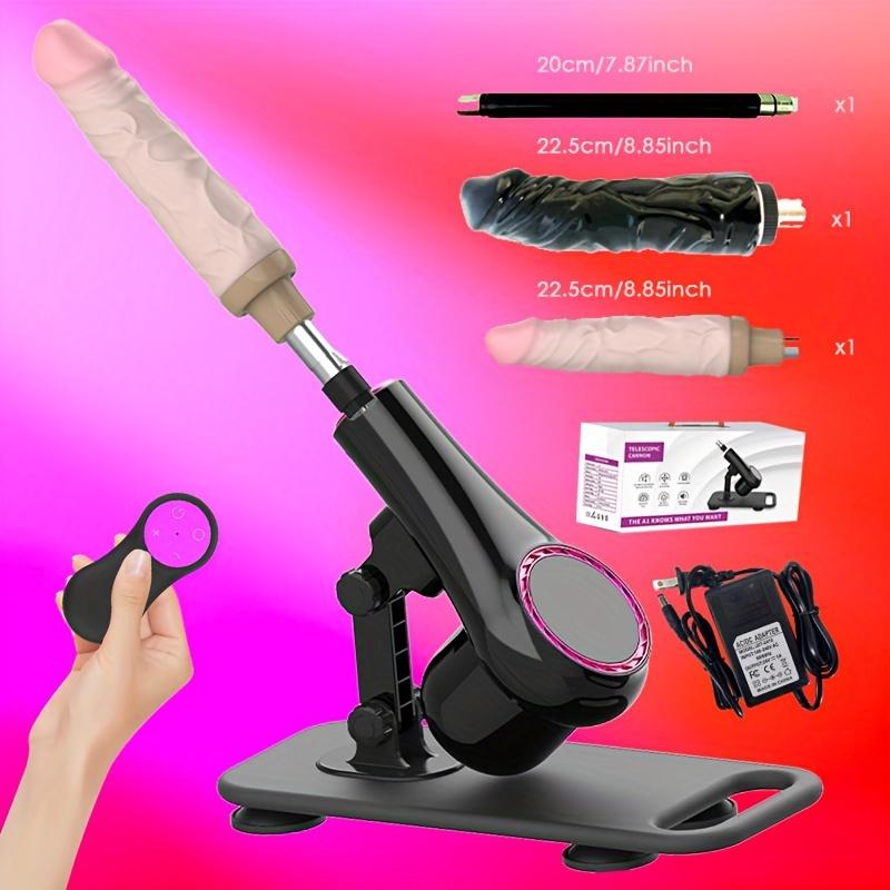 Sex Machine Female Masturbation Pumping Gun with 1 Dildos Automatic Sex Machines for Women Sex Products