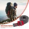 Quick Release Hook Tie-Down Belt Tension Belts Cargo Straps Durable Nylon Tape Rope  Backpacks