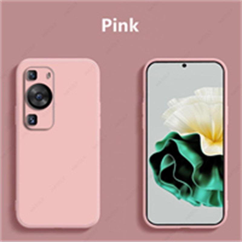 For Huawei P60 Case Cover for Huawei P60 Liquid Soft skin Silicone Bumper mobile Protective Cover for Huawei P60 Pro
