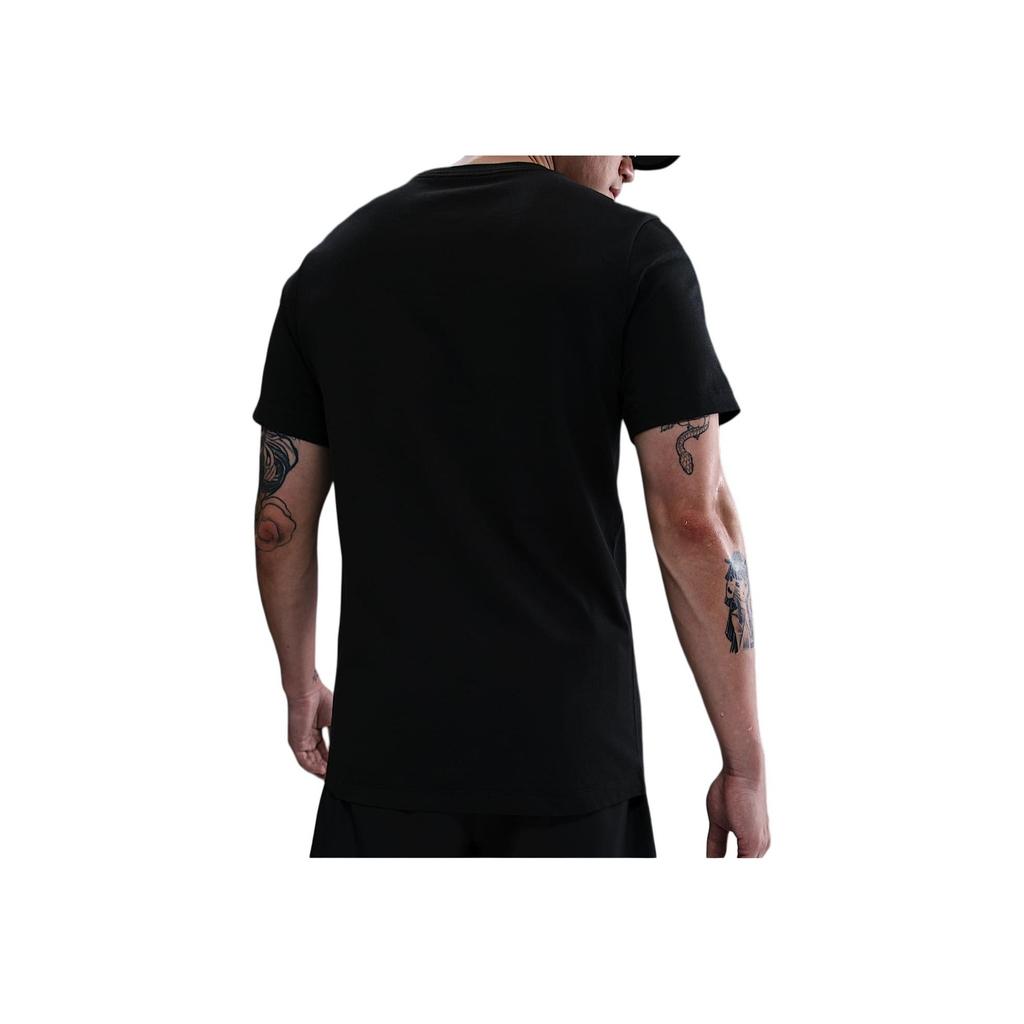 Nike Sports Lifestyle Collection Ss25 Brand Logo Breathable Round Neck Fashion Short Sleeve T-Shirt Men T-Shirt Black HJ3685-010