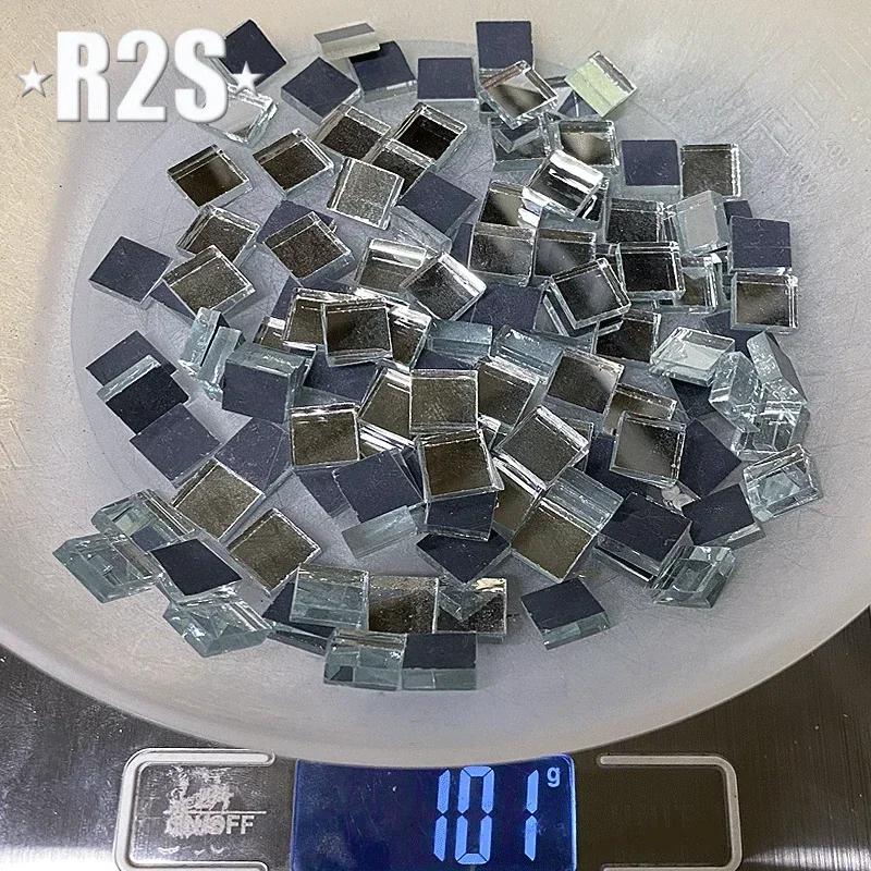 100g Glass Mirror Mosaic Tiles Bulk Diamond Shape DIY Craft Handcrafted Accessory Home Wall Artwork Decor Supplies Arte