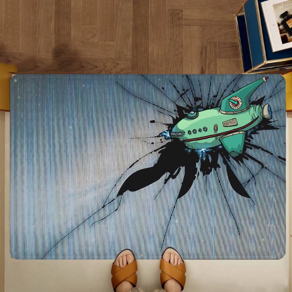 Popular American Animation F-Futurama Kitchen Mat Cheaper Anti-slip Modern Living Room Balcony Printed Modern Home Decor