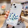 Soft Cute Flower Pouzdro na telefon pro iPhone 11 Pouzdro pro iPhone 13 15 12 14 Pro Max XS X XR 7 8 SE Shockproof Clear Aesthetic Cover