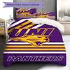 Northern Iowa Panthers Pattern Bedding Set Quilt Cover Pillowcase Home Decor Gift (1 * Duvet Cover + 2 * Pillowcase, Without Core)