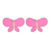 10Pcs Cancer Awareness Ribbon Brooch Pins For Women Butterfly Shape Decorative Lapel Pin For Clothing Embellishments