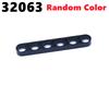 Technical MOC Liftarm Thin Compatible 9686 Bricks 6632 41677 32065 32249 99773 Building Blocks Educational Accessories Parts Toy