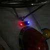 Electric Vehicle Bicycle Mini Strobe Warning Light Anti-Theft Caution Lamp Car Solar LED Light