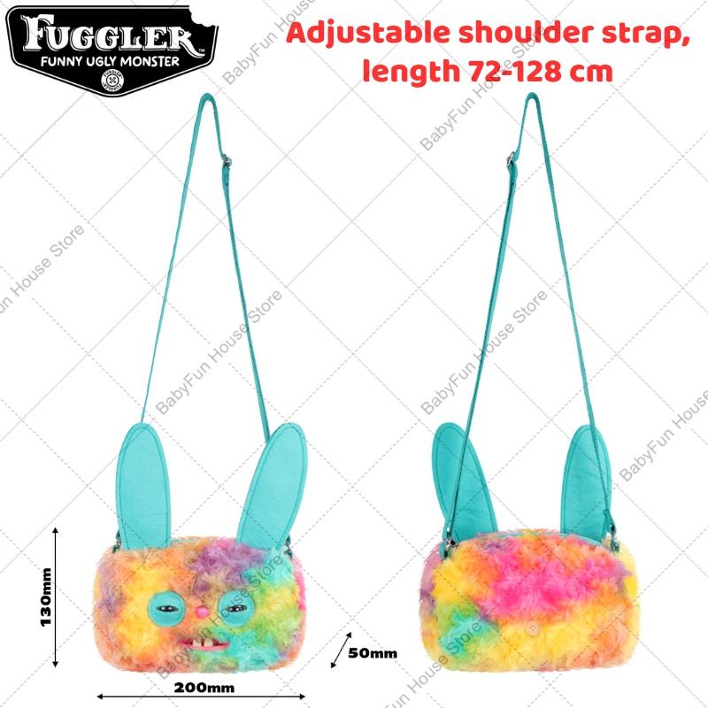 Bolsa Cruzada de Peluche de Gato Sphynx Feo Lindo Dientes Divertidos Muñeco Raro Bolso de Hombro Juguete Peculiar Regalo