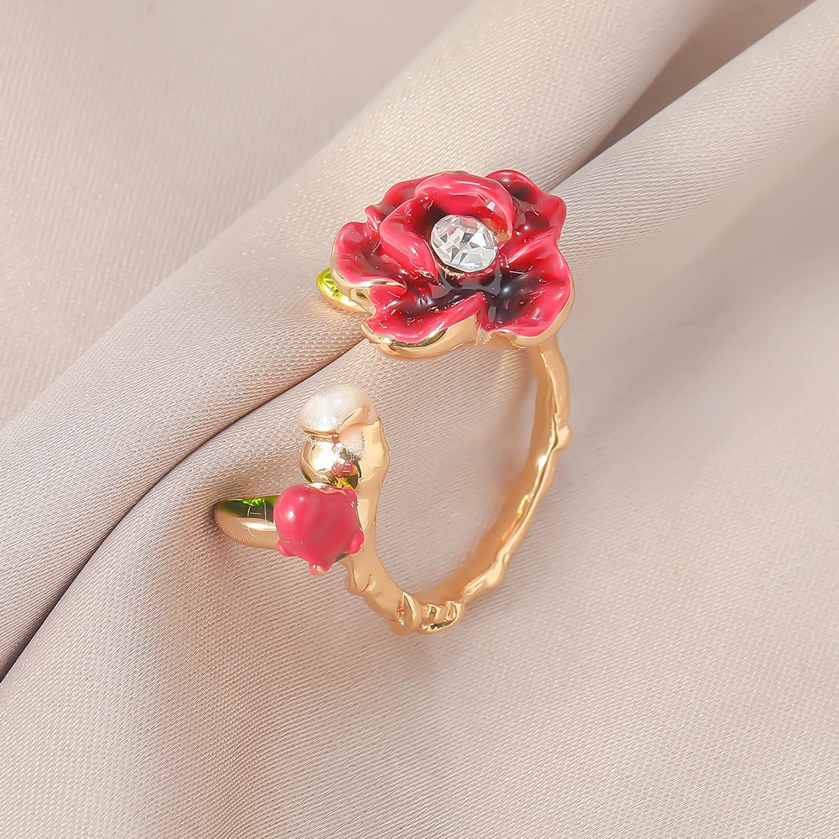 Trendy Alloy Ring: High-End Korean Japanese Style, Internet Celebrity Favorite, Women s Niche Design
