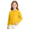 Girls Cardigan Sweater Button Front Knit Top for School Uniform, Toddler Color Warm Fall Winter Outerwear