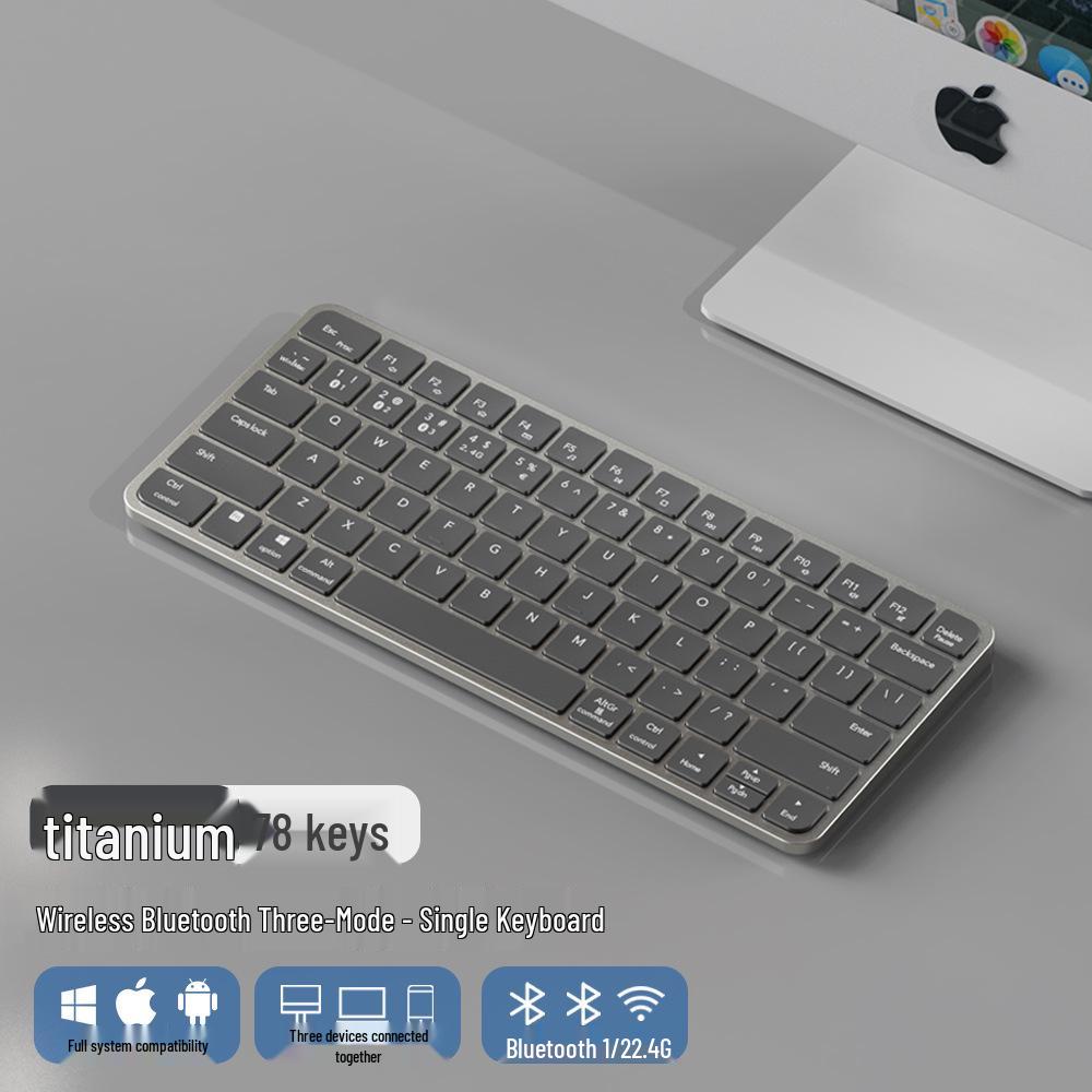 Mengzu K9 Bluetooth Keyboard & Mouse Set for Apple iPad, Tablet, Laptop – Silent Office Use