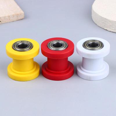 2Pcs Motorcycle Chain Tensioner Motocross Wheel Guide Drive Roller Pulley 8 10Mm Atv Mini Moto Accessories Dirt Pitbike Parts