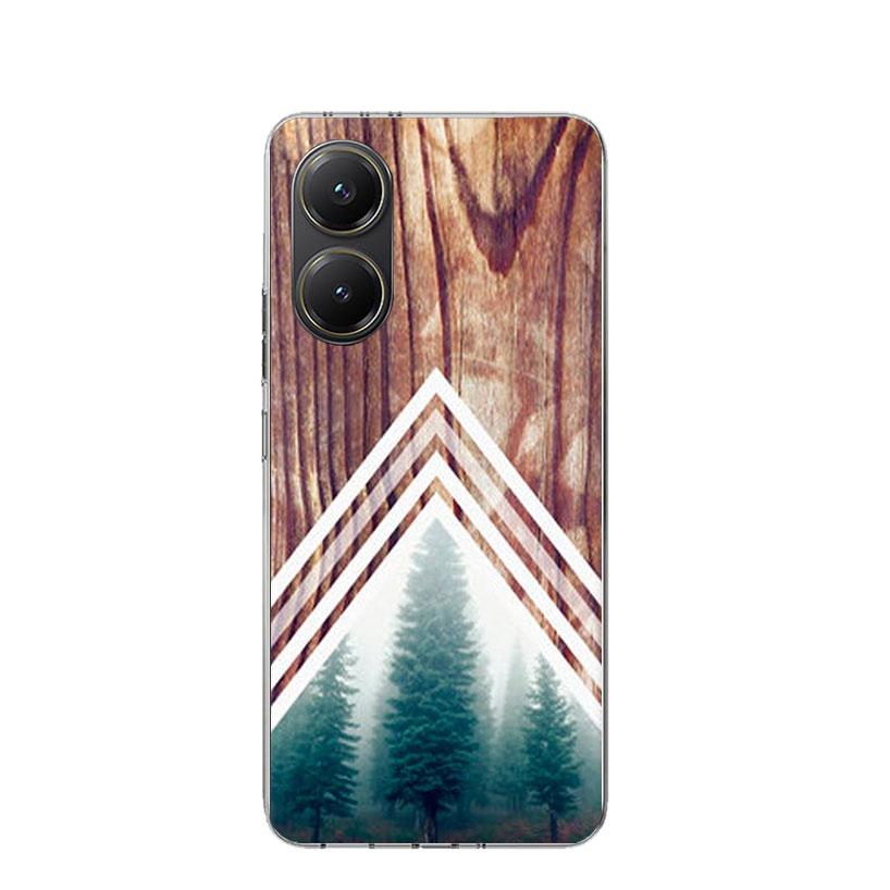 Forest Geometry Wood Nature Case Phone Cover for Xiaomi Poco X3 Nfc X5 X6 X7 X4 Gt F7 Ultra F6 F5 Pro F4 F3 M5S M4 M6 M3 Trend F