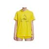 Adidas Originals Casual Comfortable Round Neck Short Sleeve T-Shirt Women Tops Yellow FR9075
