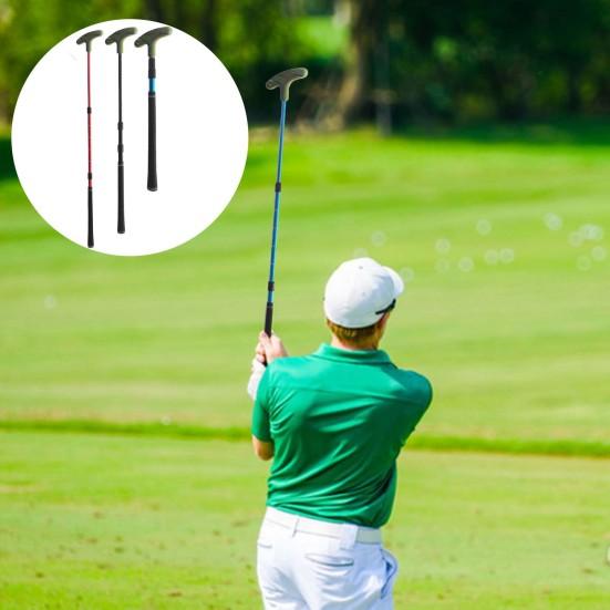 Golf Telescopic Putter Ergonomic Comfortable Grip Retractable Non-slip Adjustable Length Double-sided Club