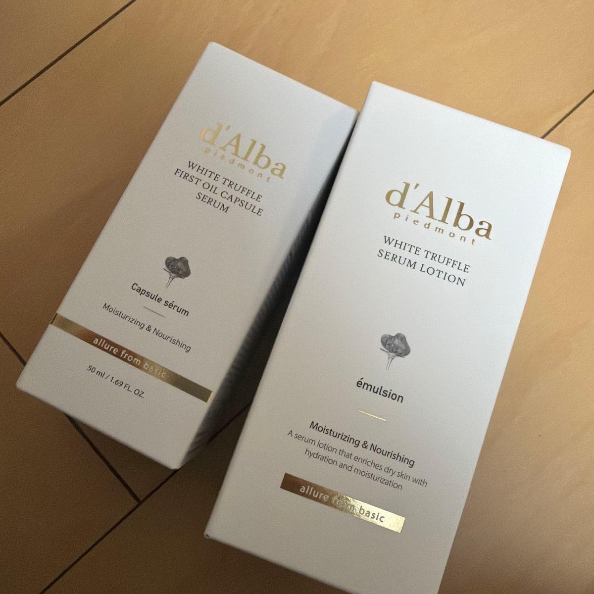 D alba Lotion Serum White Truffle d Alba Serum