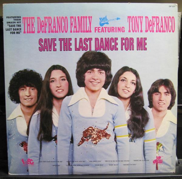 

LP Record DEFRANCO FAMILY - Save The Last Dance For Me GP337 20TH CENTURY 1974 Japan Pop Used
