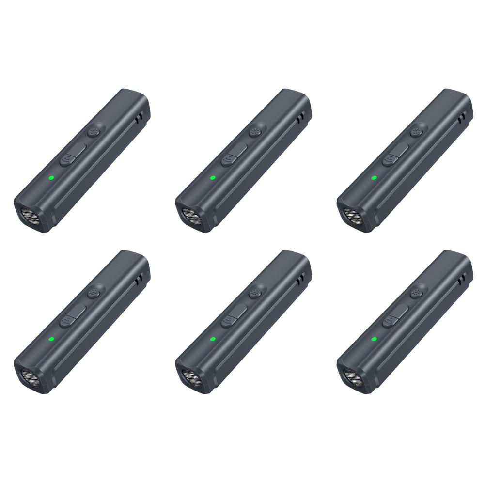 

Ультразвуковой ручной тренажер для отучения собак от лая со светодиодным фонариком Товары для животных (Серый)