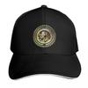 Lion Black Gold Olive Branch Greek Key Baseball Cap Luxury Unisex Hat Cosplay Unique Hats Trucker Cap Unisex Womens