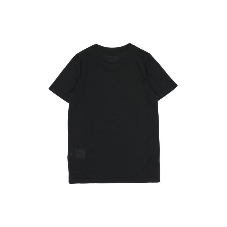 Nike T-shirt à Manches Courtes Décontracté Dri-FIT Legend avec Imprimé Logo Couleur Unie Hauts pour Enfants Noir DX9537-010