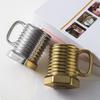 Spiral Hexagonal Coffee Mug 380ml Screw Design Heat Resistant Drinkware for Cappuccino Milk Tea Beer Home Cafe Restaurant Use