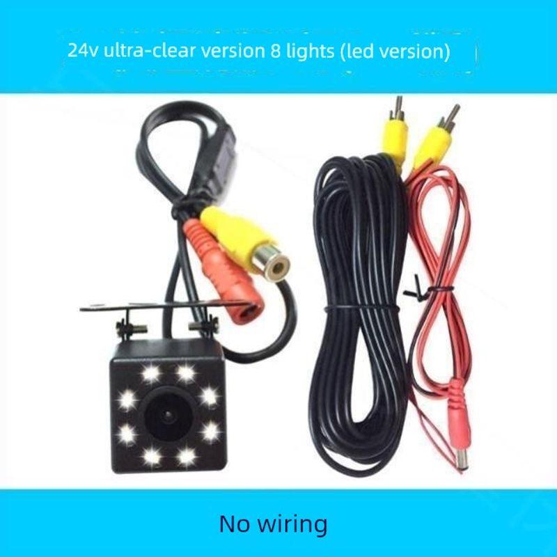 Reversing Camera, High-Definition Night Vision Driving Recorder, Car Rear View Camera, Universal Wide-Angle Image Camera Probe
