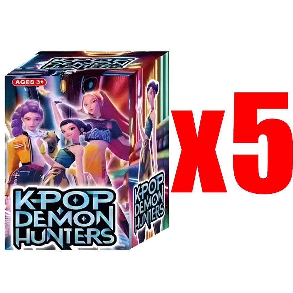 18-Pack Blind Box Anime Demon Hunters Girls Action Figures Rumi Mira Zoe Figuras De PVC Collectible Toys 5.3-11.5cm