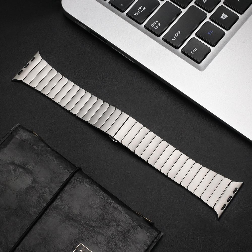 Stainless Steel Band for Apple Watch Ultra 3 2 1 49mm 11 10 46mm 42mm Luxury Strap for Iwatch 9 8 7 6 5 4 Se 44mm 40mm 45mm 41mm