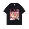 Mr Blobby Funny Meme Tshirt Unisex Women Joke Humor Tshirt Male Fashion Vintage Short Sleeve Unisex Pure Cotton Crewneck T Shirts