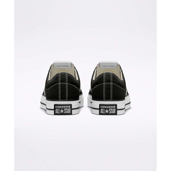 Converse Star Player 76 Schwarz Vintage Weiß Unisex Sneaker A01607C