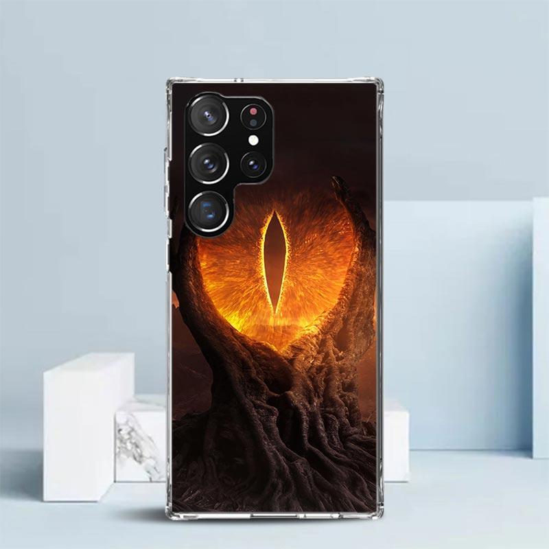 The L-Lord of The R-Rings Soft Cover for Samsung Galaxy S25 Edge S26 S24 S23 Ultra Phone Case S22 S21 Plus S20 FE Print Pattern